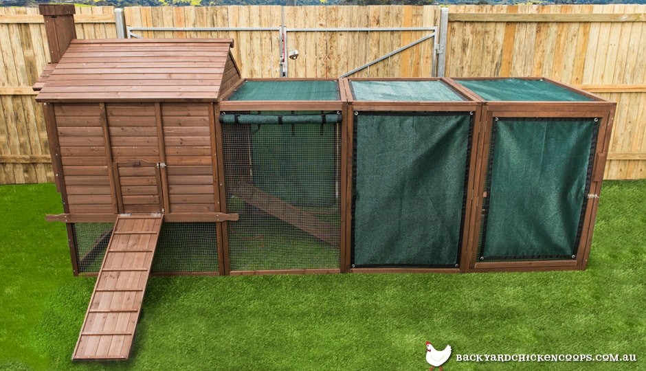 Shade Mesh for your Chicken Coop in Summer